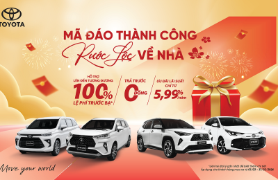 TOYOTA VIỆT NAM CÙNG HỆ THỐNG ĐẠI LÝ TRIỂN KHAI CHƯƠNG TRÌNH KHUYẾN MẠI THÁNG 3/2026